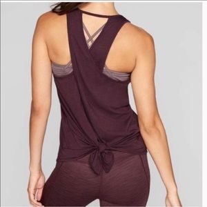 Maroon Athleta Tank Top